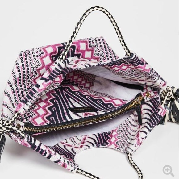 NEW ULLA JOHNSON MINI Pink LALI TOTE bag - Picture 4 of 15